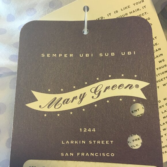 MARY GREEN Sheer Silk Lavender Polka Dot Nightgown  ၄၃   NEW WITH TAGS! - Picture 11 of 13